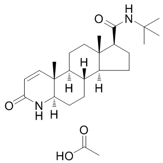 Finasteride acetate  Chemical Structure