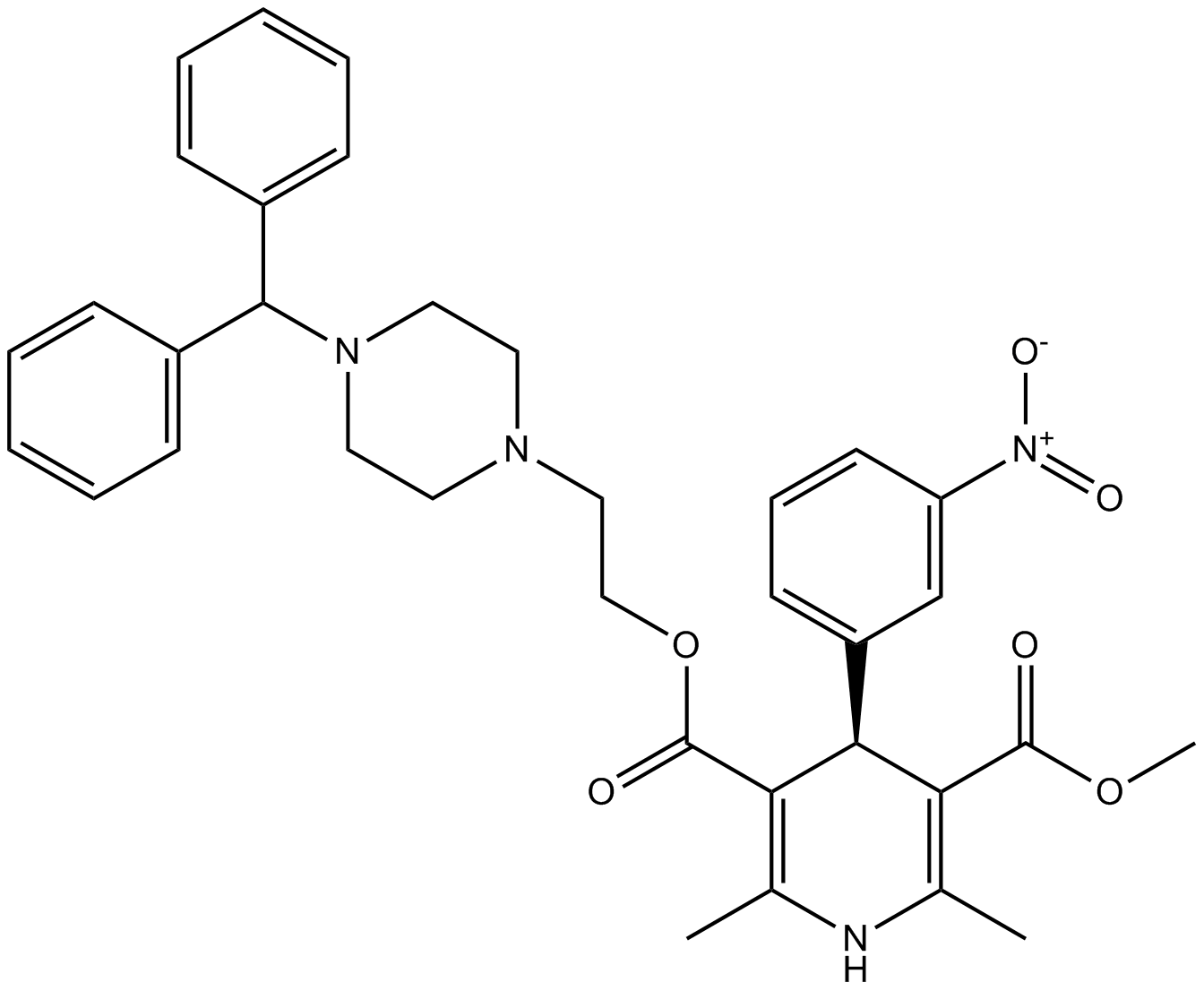 Manidipine Chemical Structure