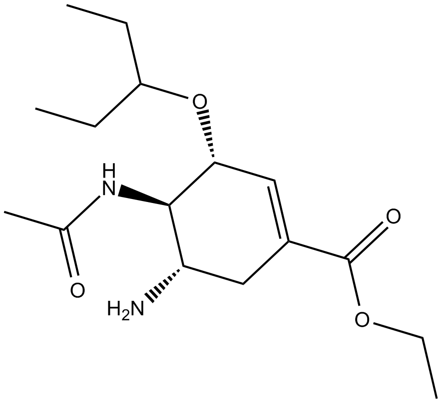 Oseltamivir  Chemical Structure