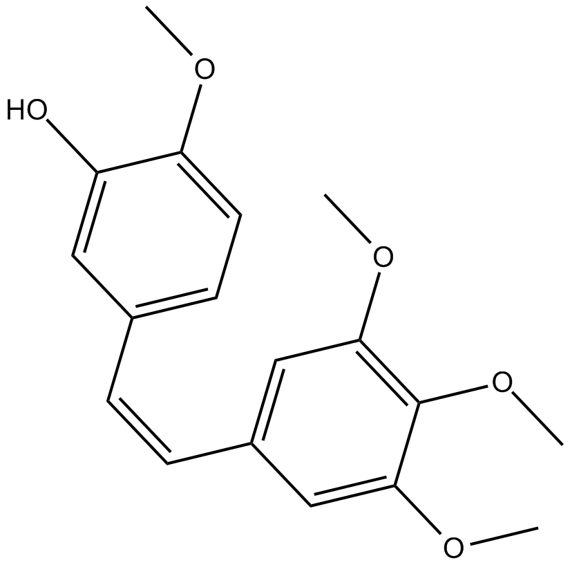 Combretastatin A4  Chemical Structure