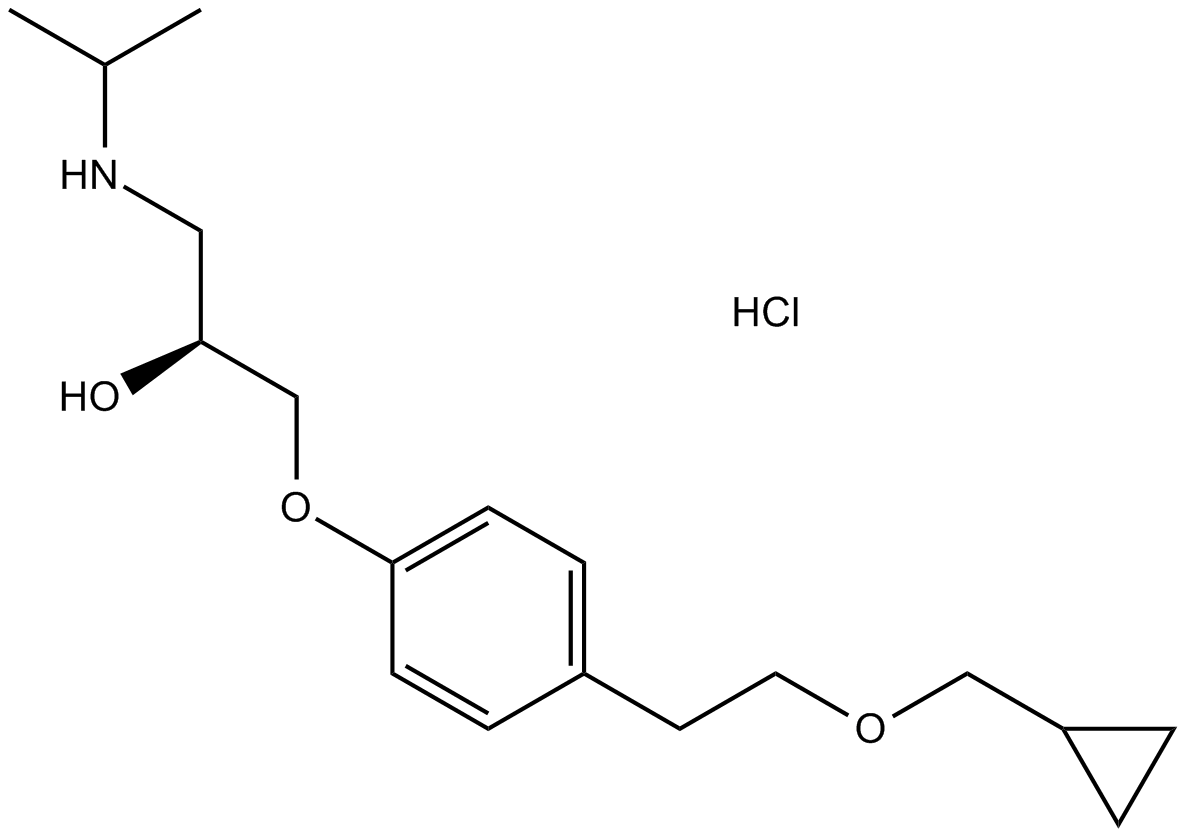 Levobetaxolol HCl  Chemical Structure