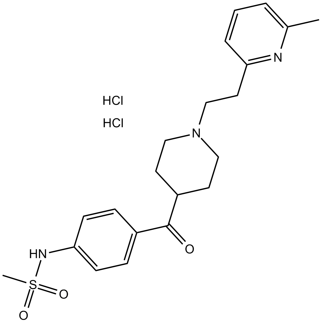 E-4031 dihydrochloride التركيب الكيميائي