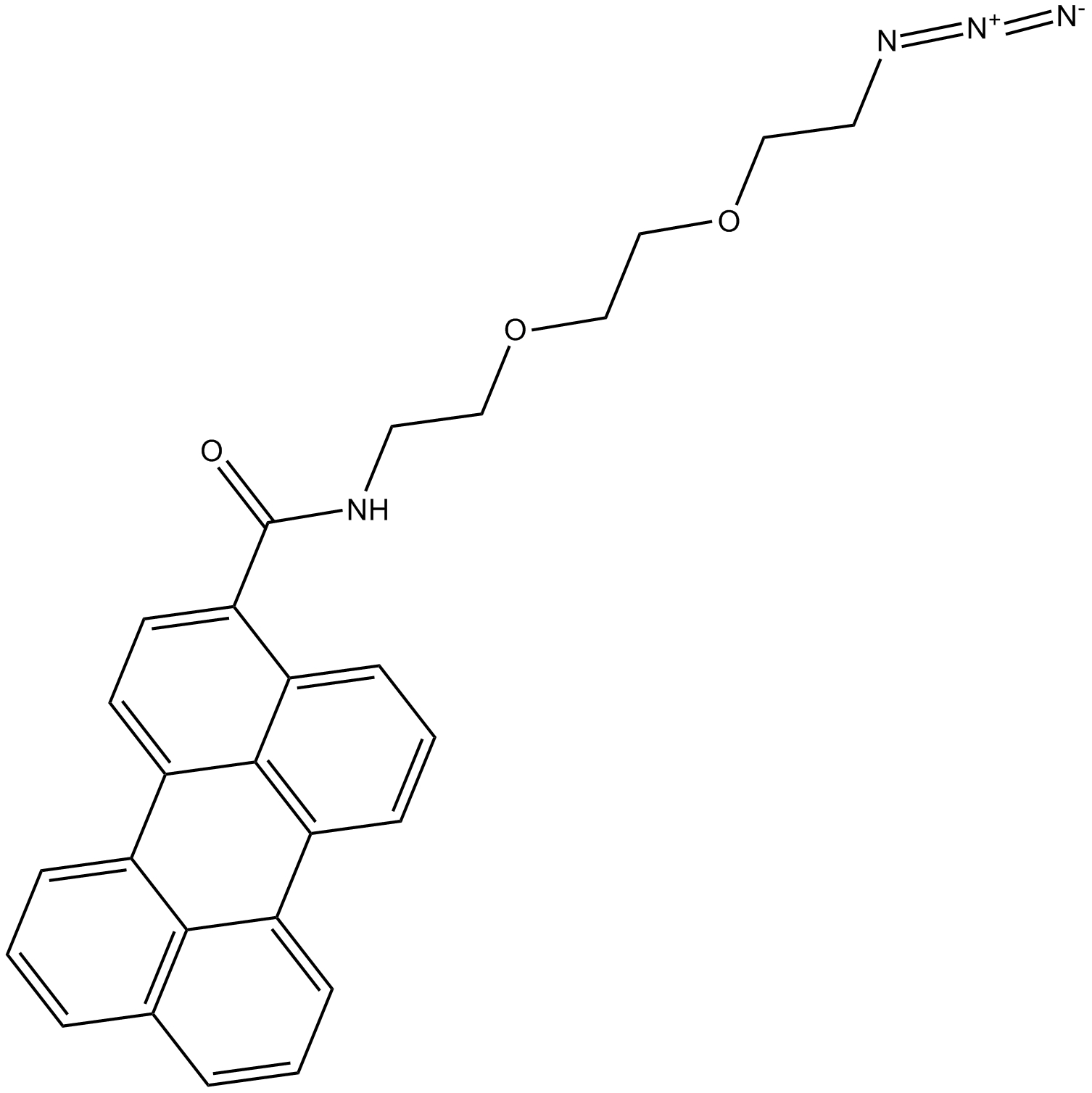 Perylene azide Chemical Structure