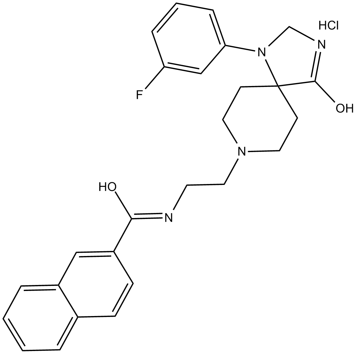 VU 0364739 hydrochloride Chemische Struktur