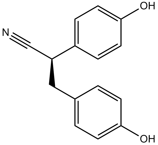 Diarylpropionitrile(DPN) التركيب الكيميائي