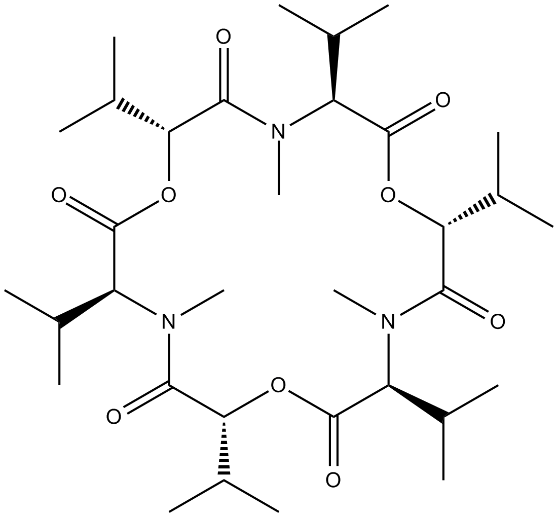 Enniatin B Chemische Struktur