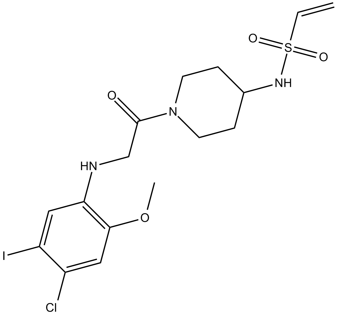 K-Ras(G12C) inhibitor 9 化学構造