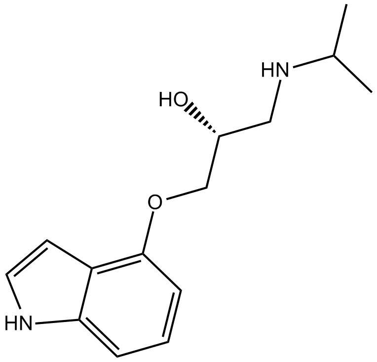 Pindolol Chemische Struktur
