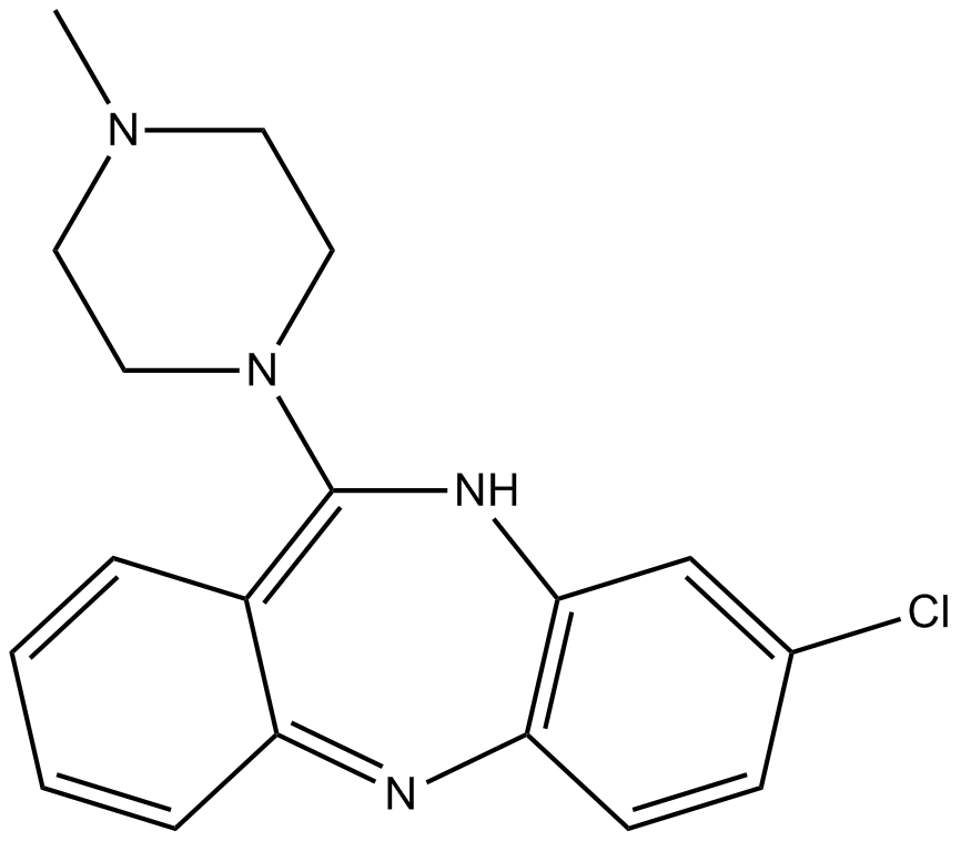 Clozapine  Chemical Structure