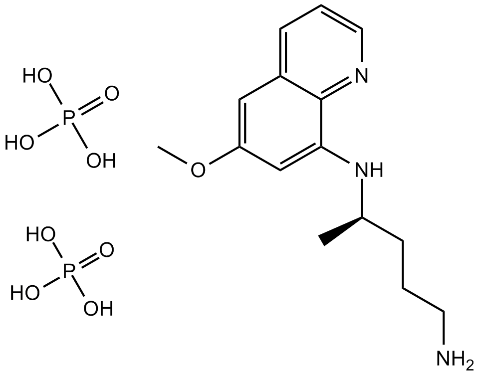 Primaquine Diphosphate 化学構造