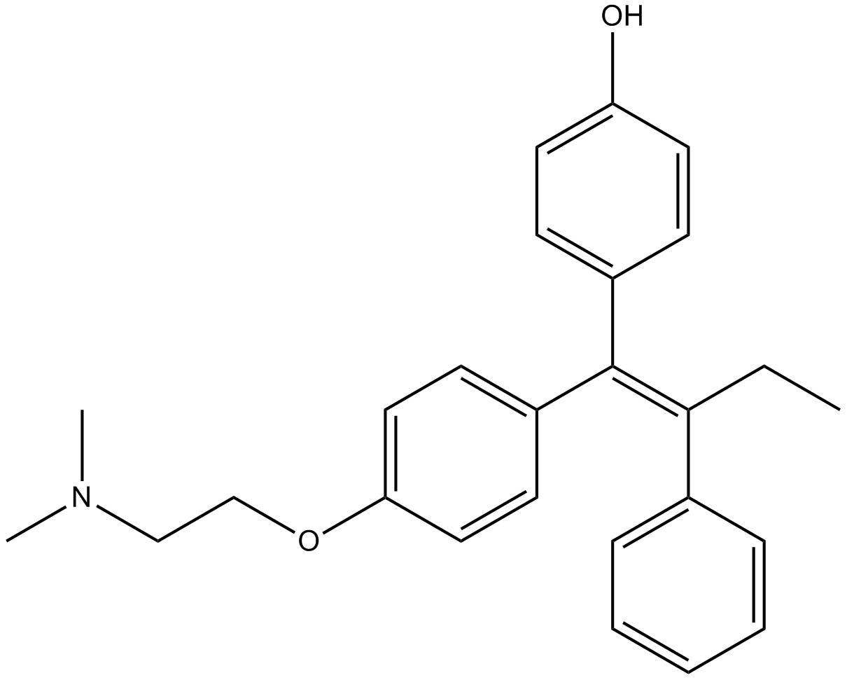 4-Hydroxytamoxifen  Chemical Structure
