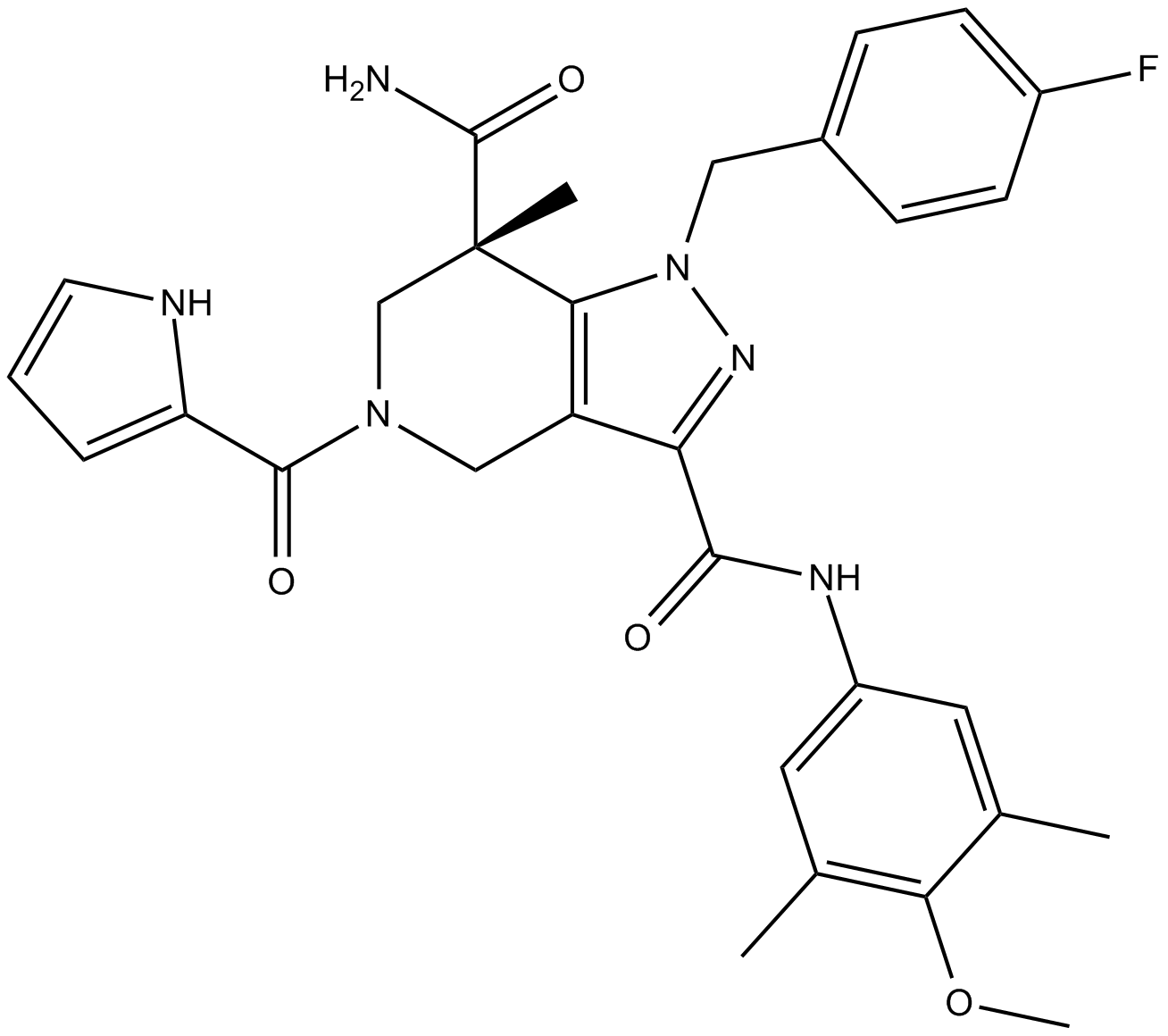 GSK864 化学構造