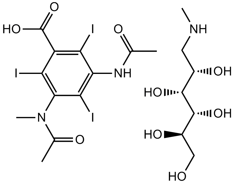 Meglumine Metrizoate التركيب الكيميائي