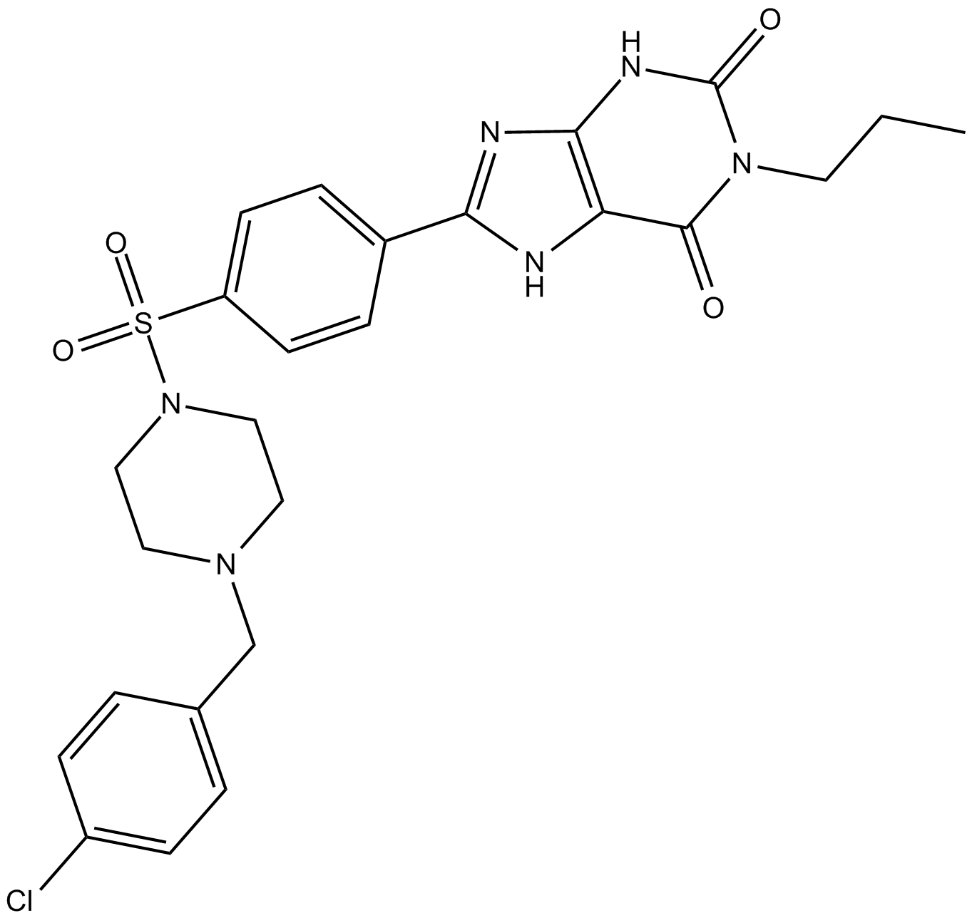 PSB 0788 化学構造