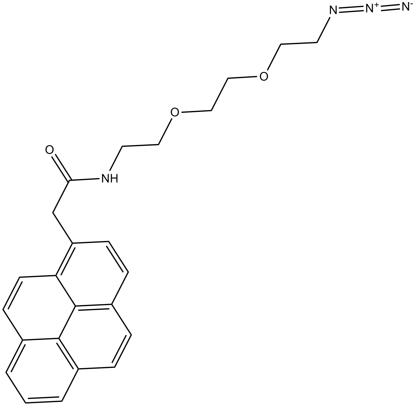 Pyrene azide 2 Chemische Struktur