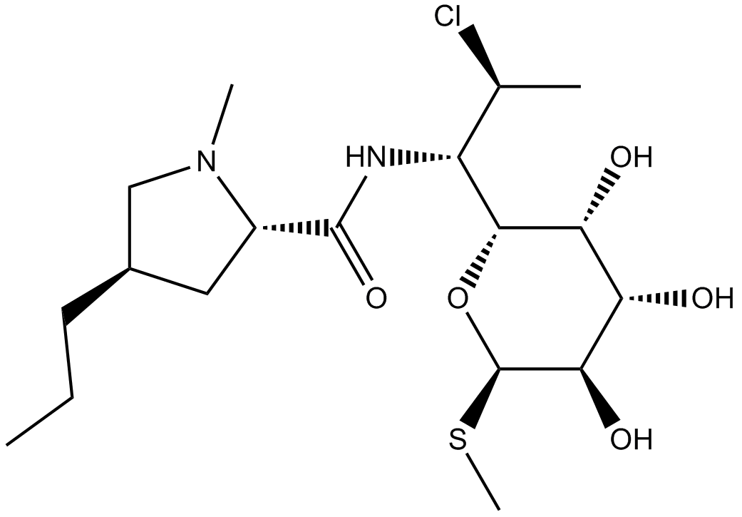 Clindamycin التركيب الكيميائي