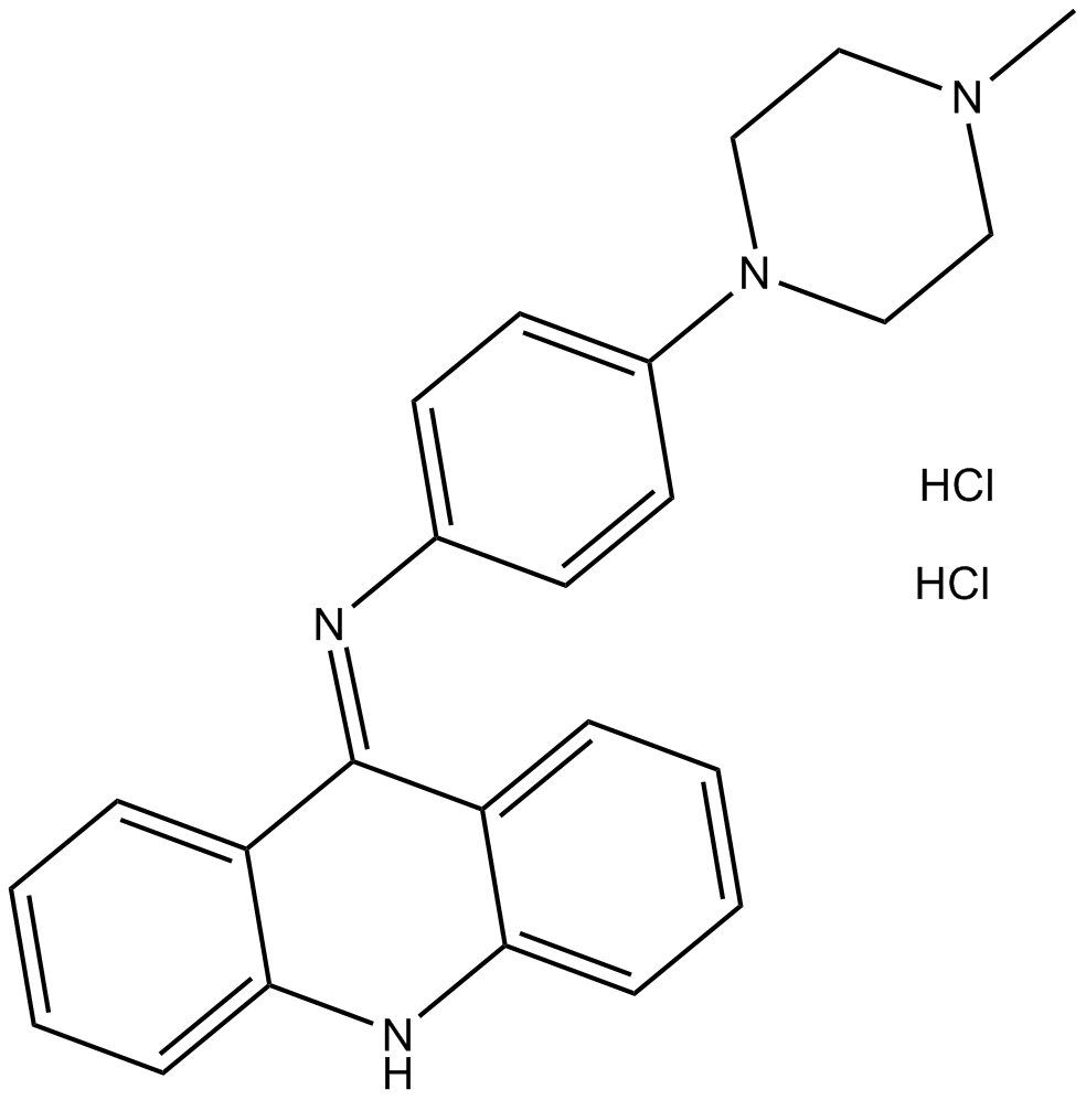 JP 1302 dihydrochloride 化学構造