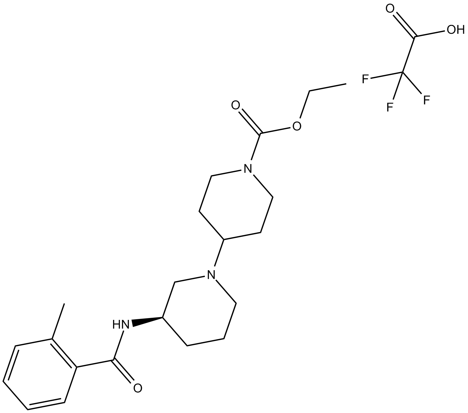 VU0364572 (trifluoroacetate salt) 化学構造