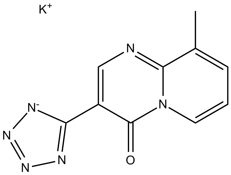 Pemirolast potassium  Chemical Structure
