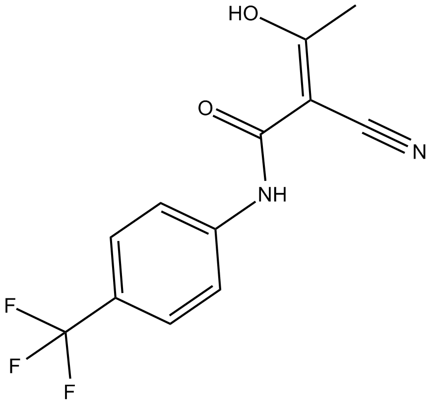 Teriflunomide  Chemical Structure