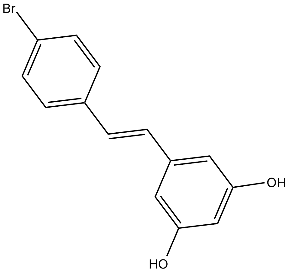 4'-bromo-Resveratrol  Chemical Structure