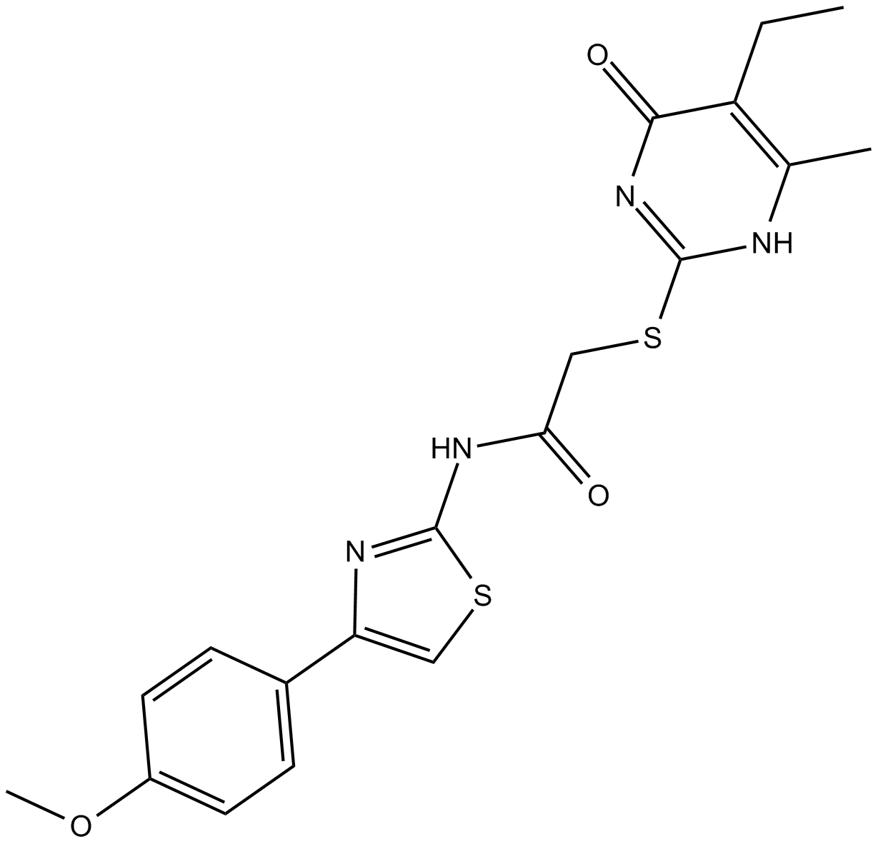 T16Ainh - A01 Chemische Struktur
