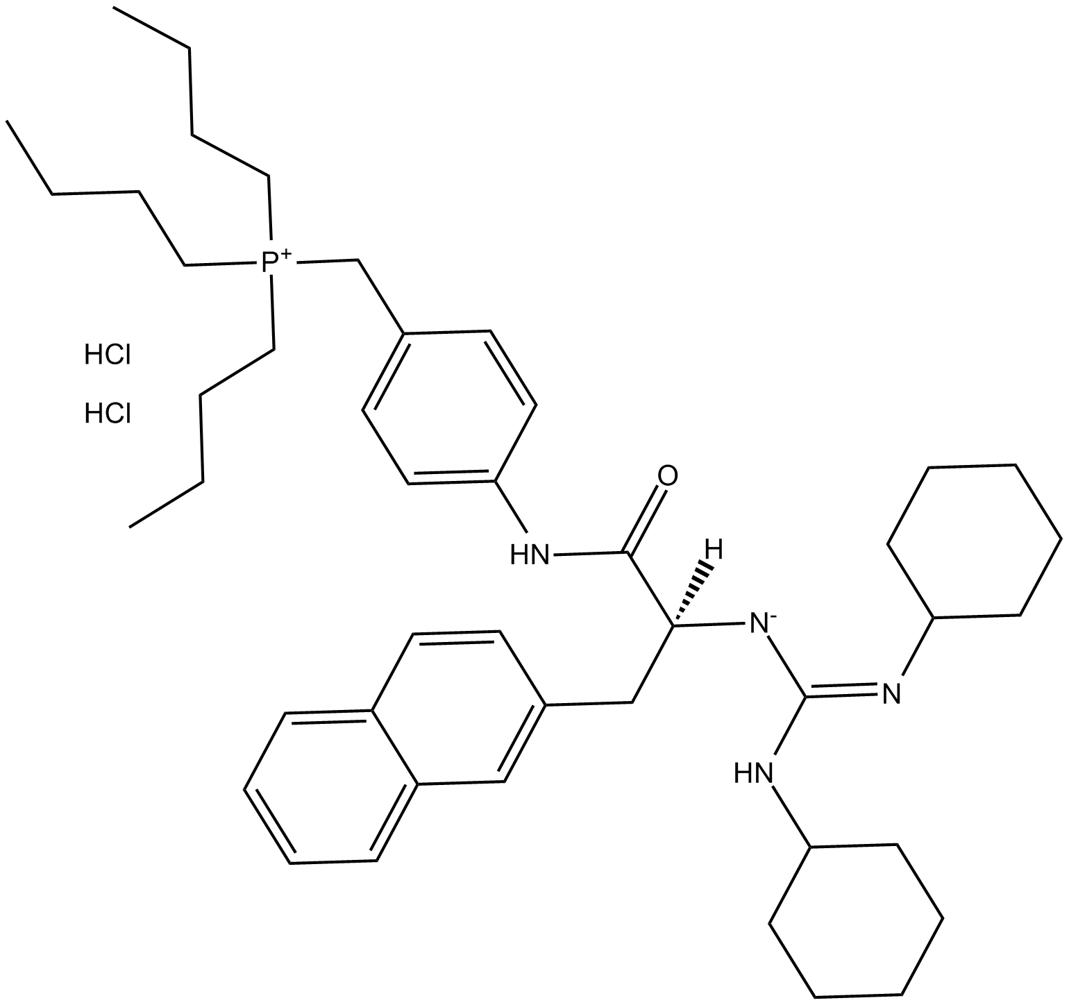 WIN 64338 hydrochloride التركيب الكيميائي