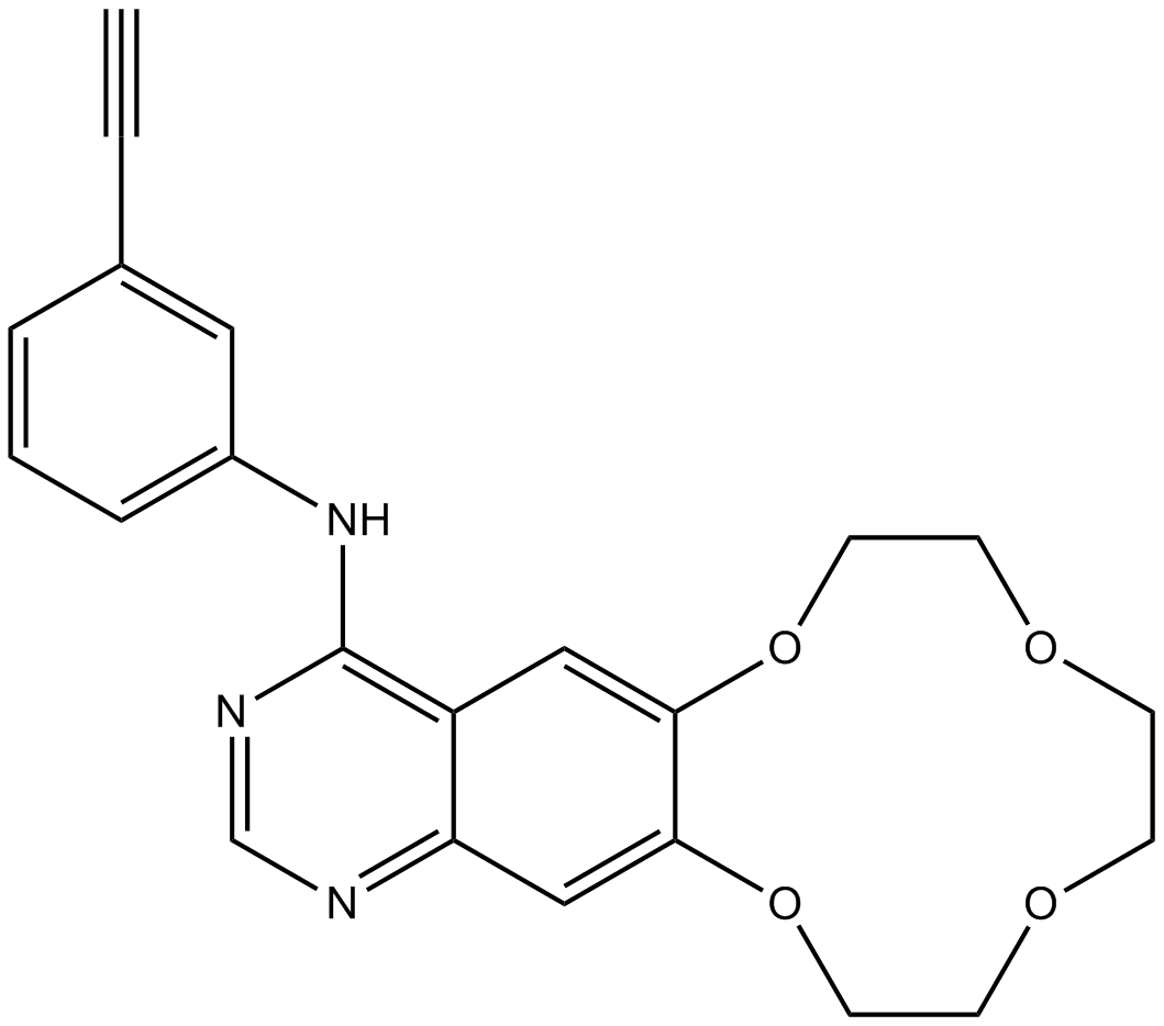 Icotinib التركيب الكيميائي