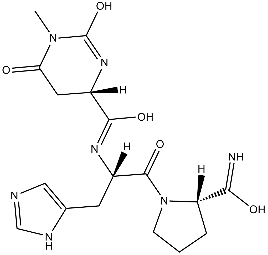 Taltirelin 化学構造