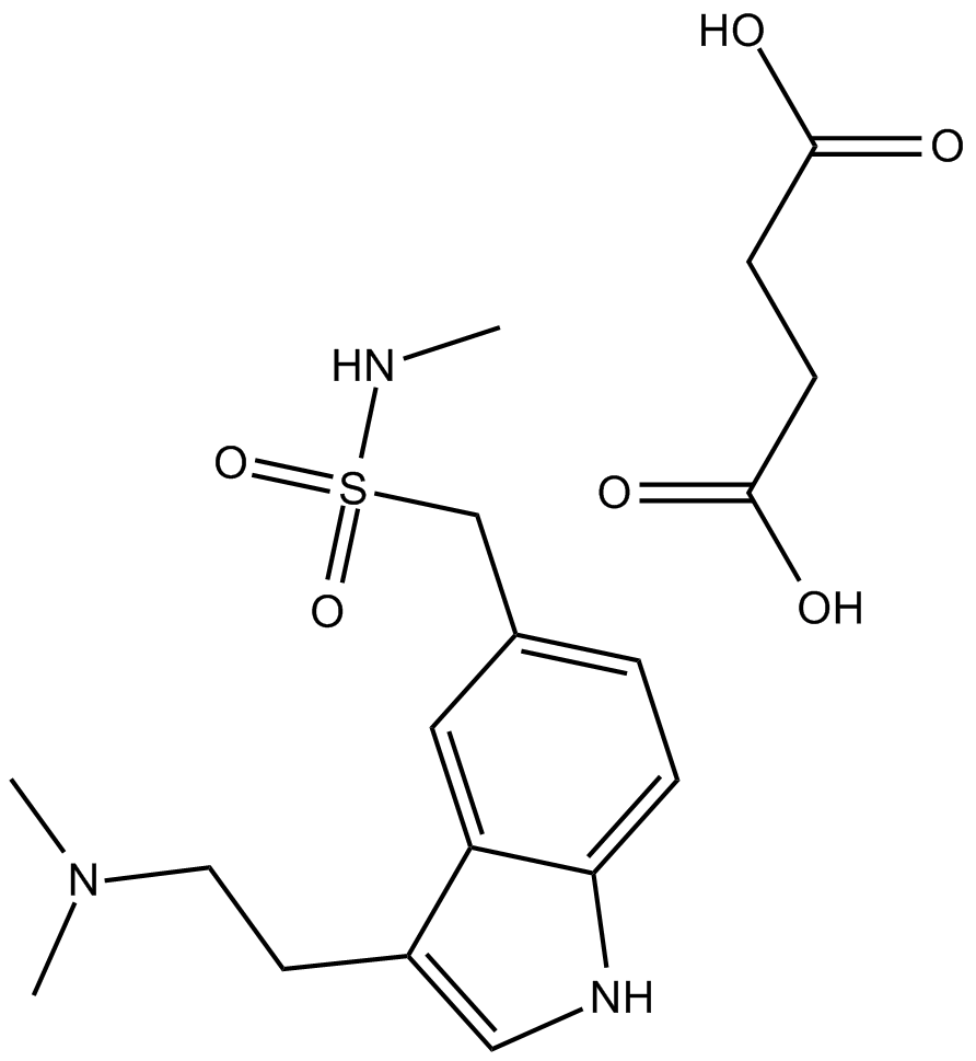 Sumatriptan Succinate Chemical Structure