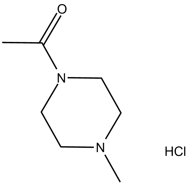 1-Acetyl-4-methylpiperazine hydrochloride التركيب الكيميائي