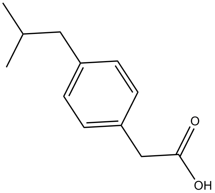 Ibufenac Chemische Struktur