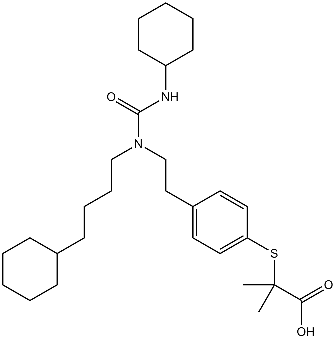 GW 7647 化学構造