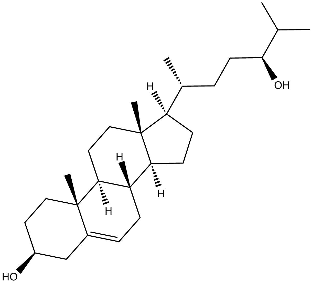 24(S)-hydroxy Cholesterol  Chemical Structure