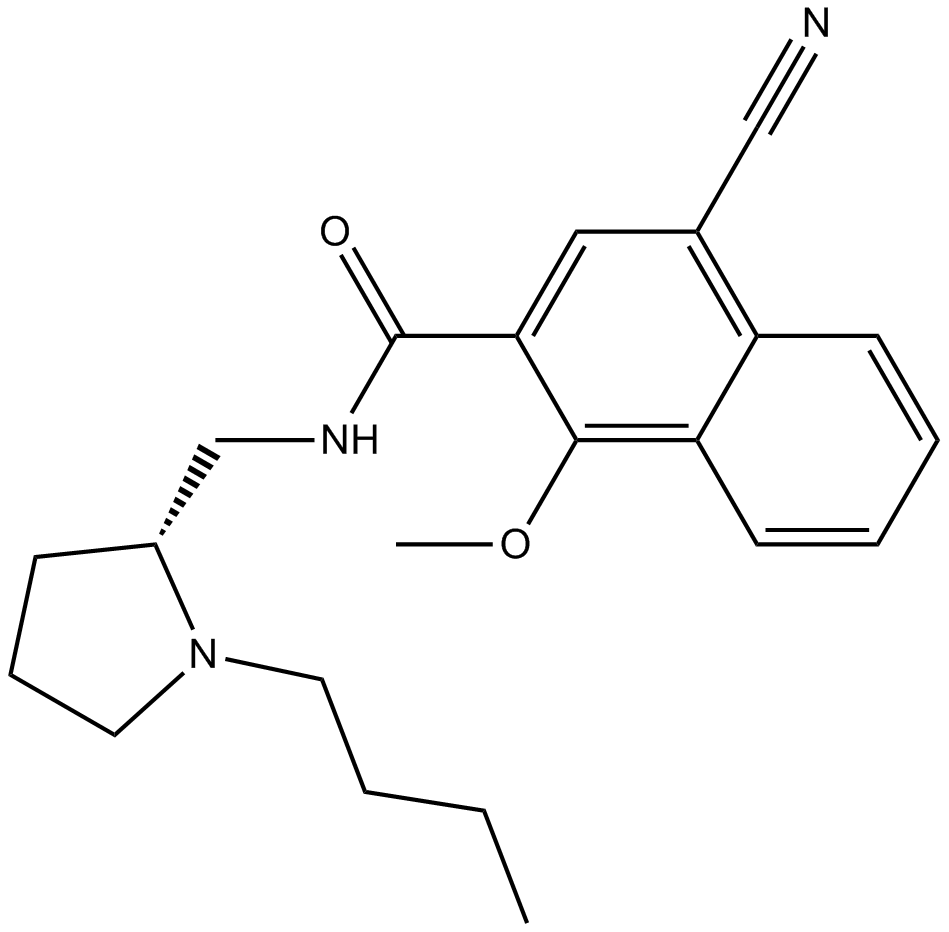 Nafadotride Chemische Struktur