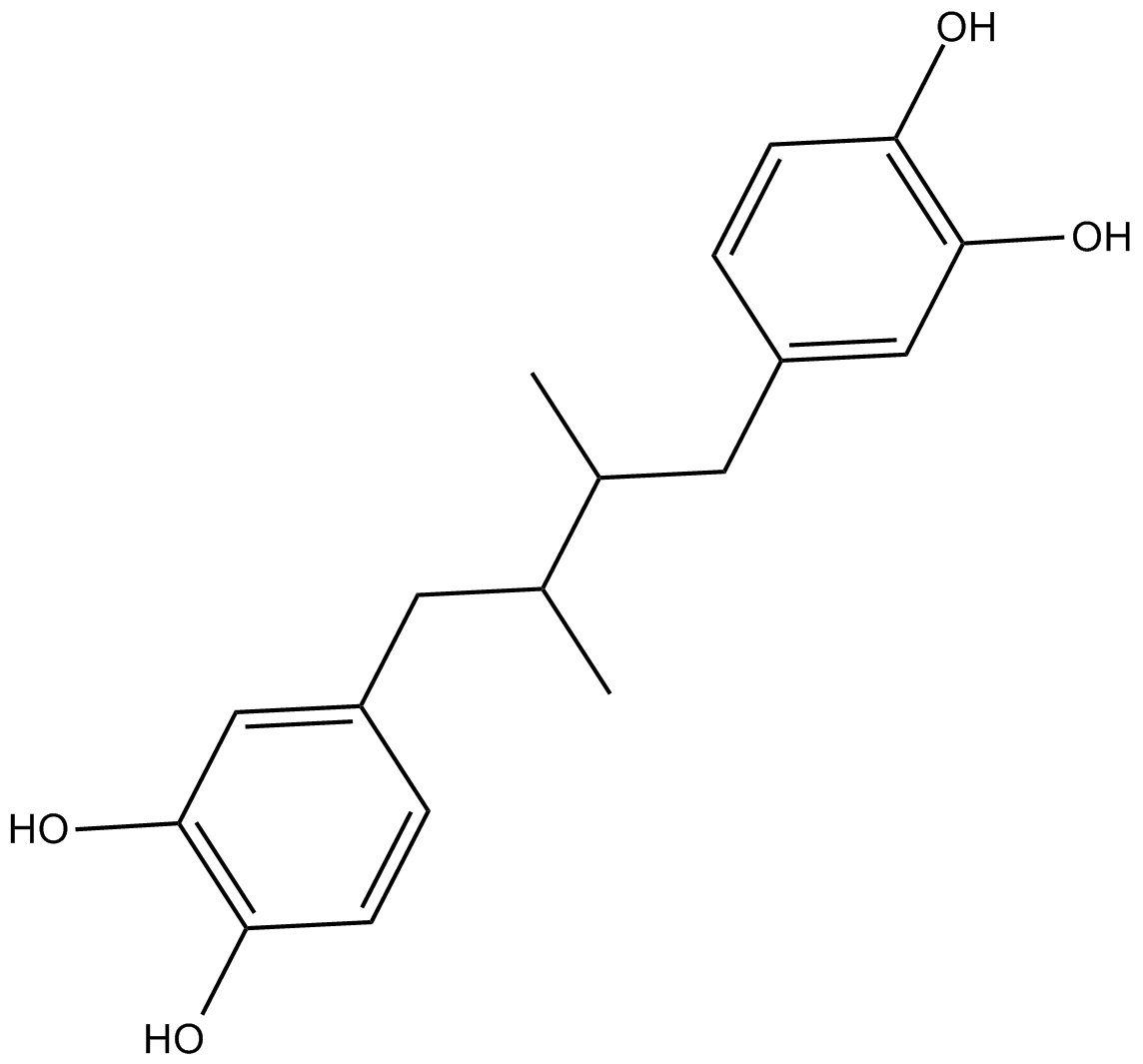Nordihydroguaiaretic acid  Chemical Structure