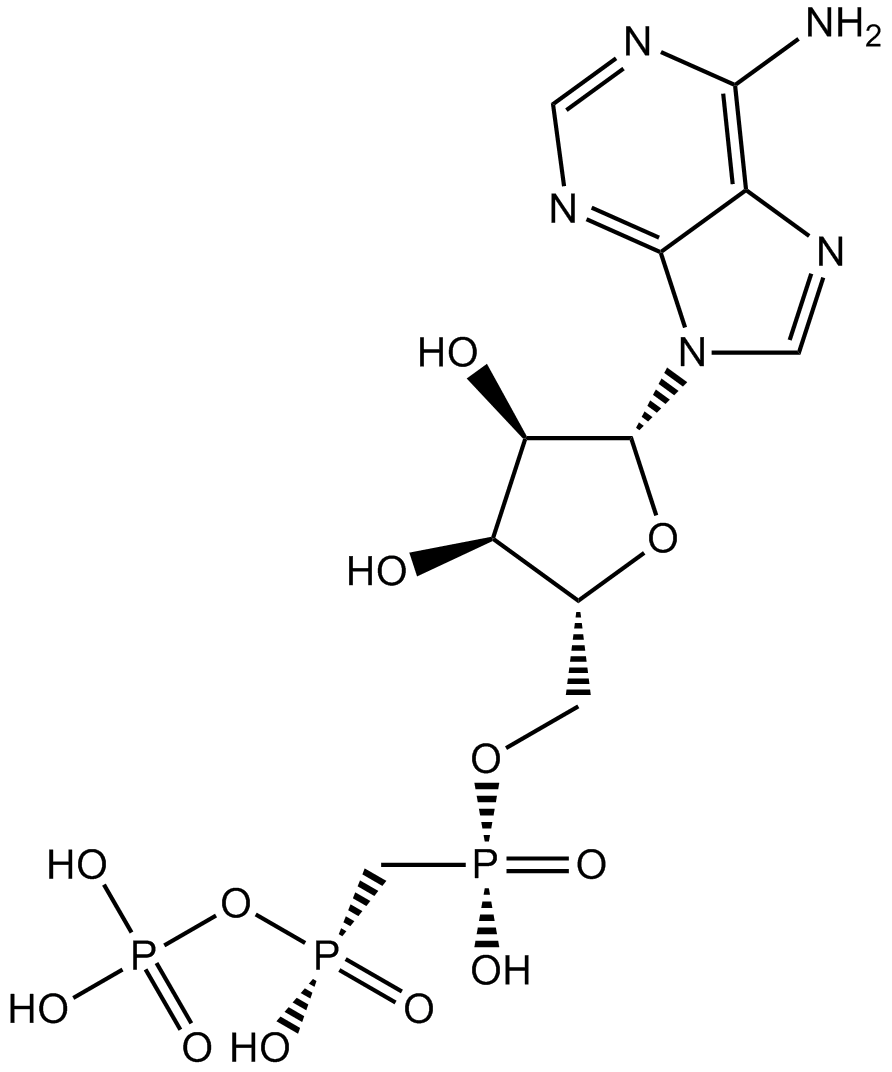 α,β-Methyleneadenosine 5'-triphosphate trisodium salt  Chemical Structure