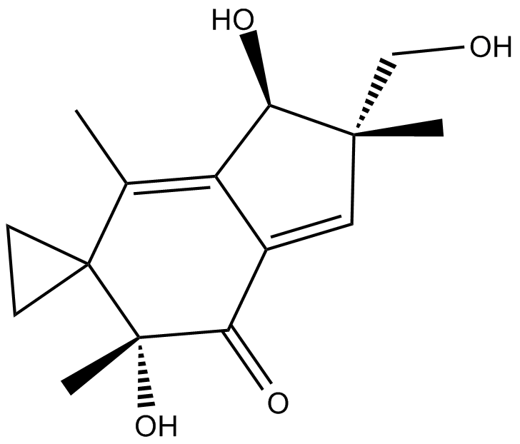 Illudin S 化学構造