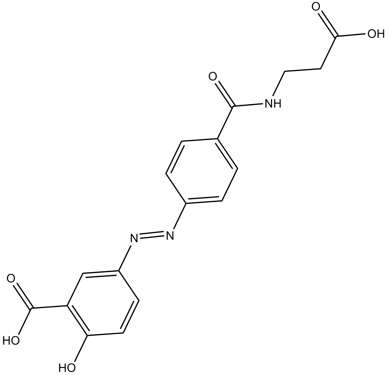 Balsalazide  Chemical Structure