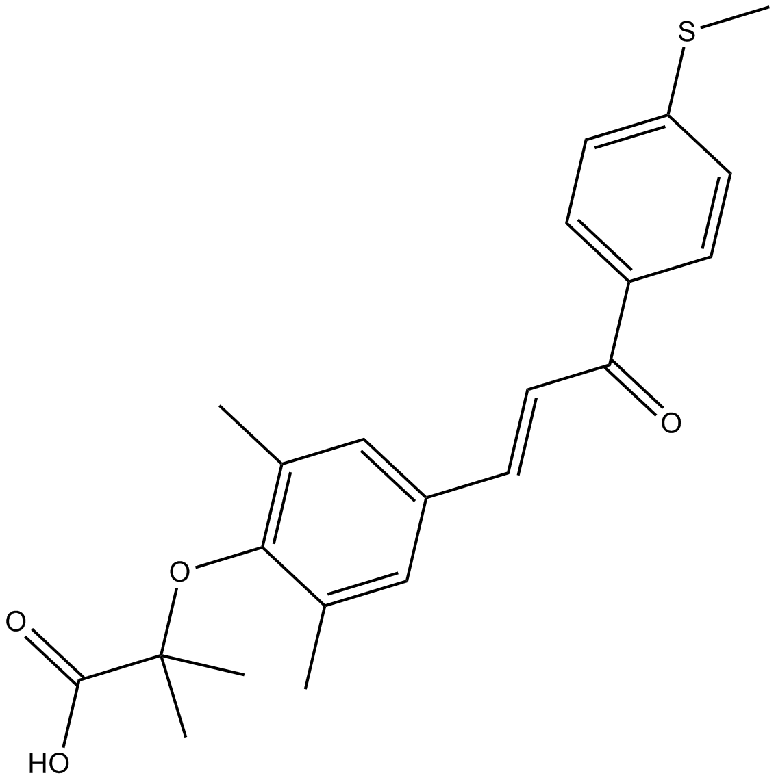 Elafibranor (GFT505) Chemical Structure