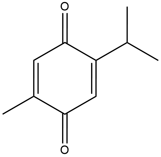 Thymoquinone التركيب الكيميائي
