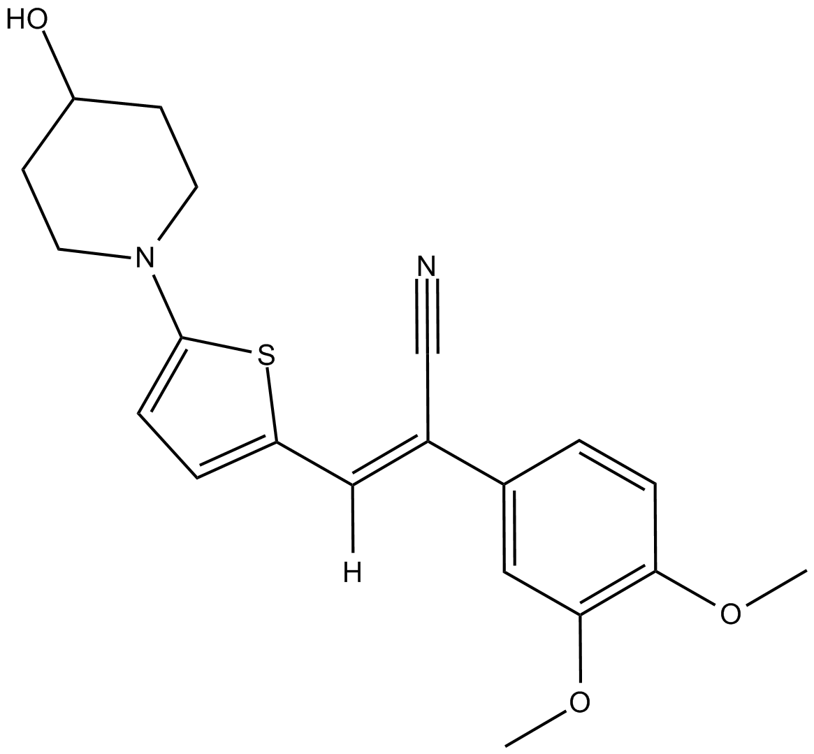 YHO-13177  Chemical Structure