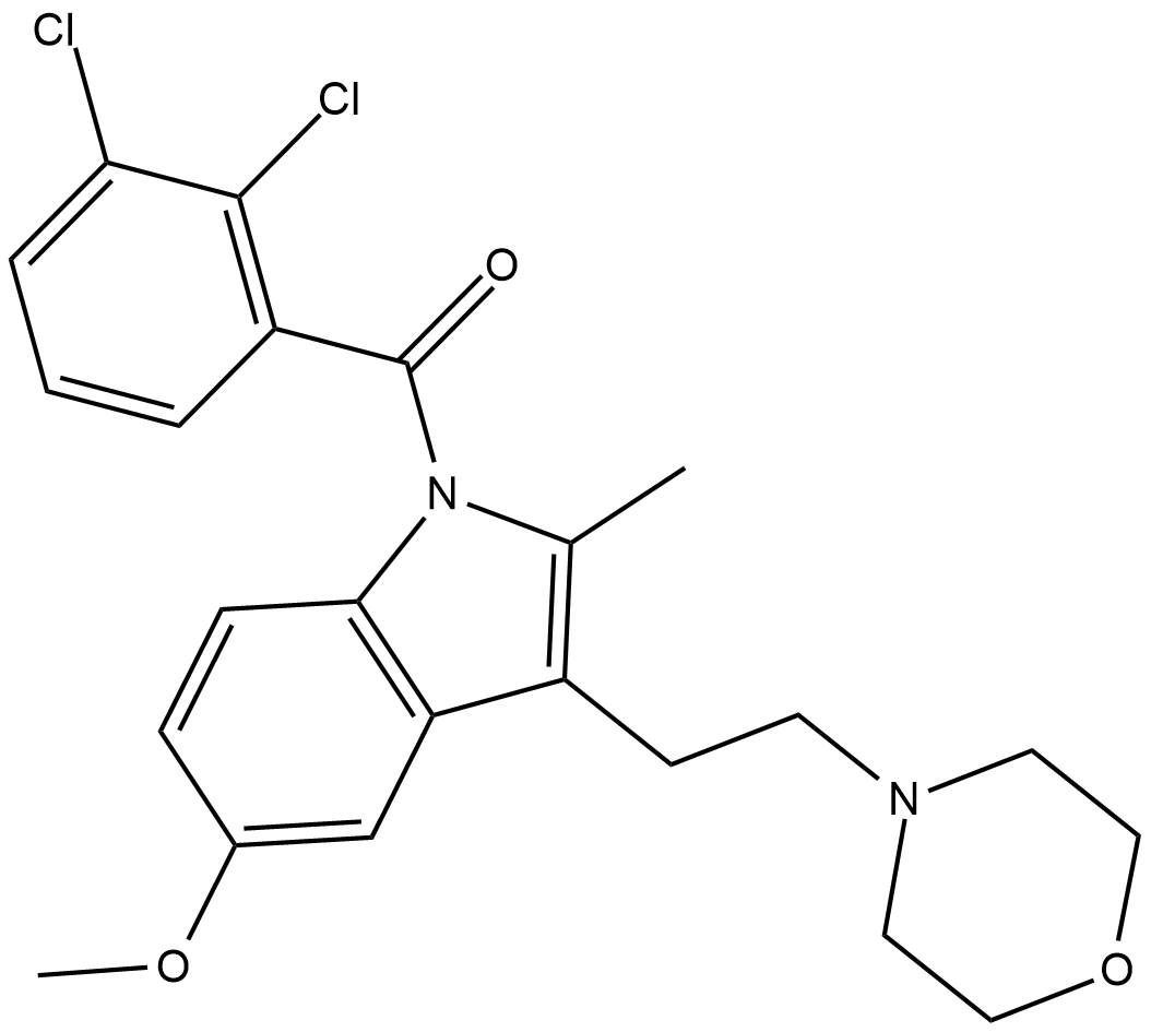 GW 405833 Chemische Struktur