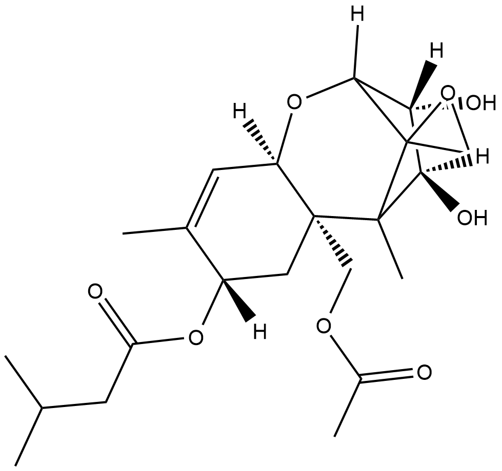 HT-2 Toxin التركيب الكيميائي