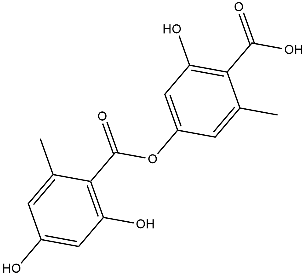 Lecanoric Acid 化学構造