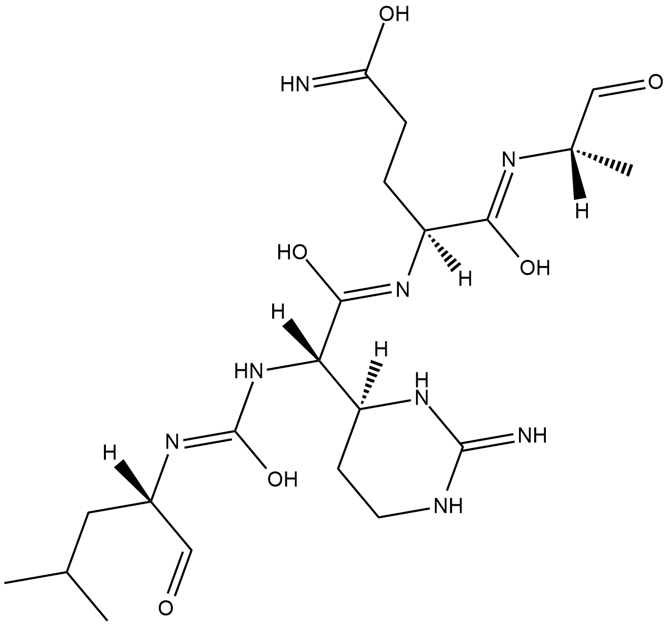 Elastatinal  Chemical Structure