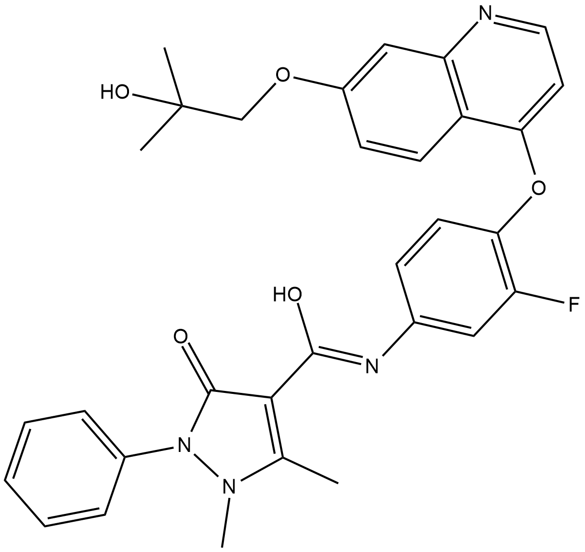 Ningetinib  Chemical Structure