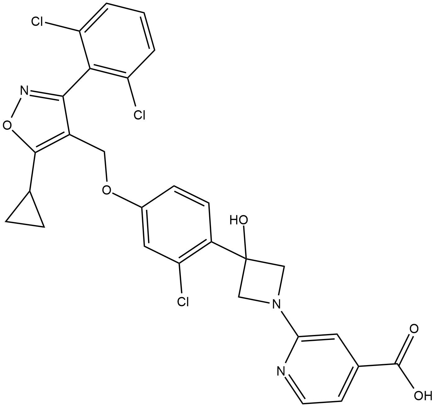 Cilofexor  Chemical Structure