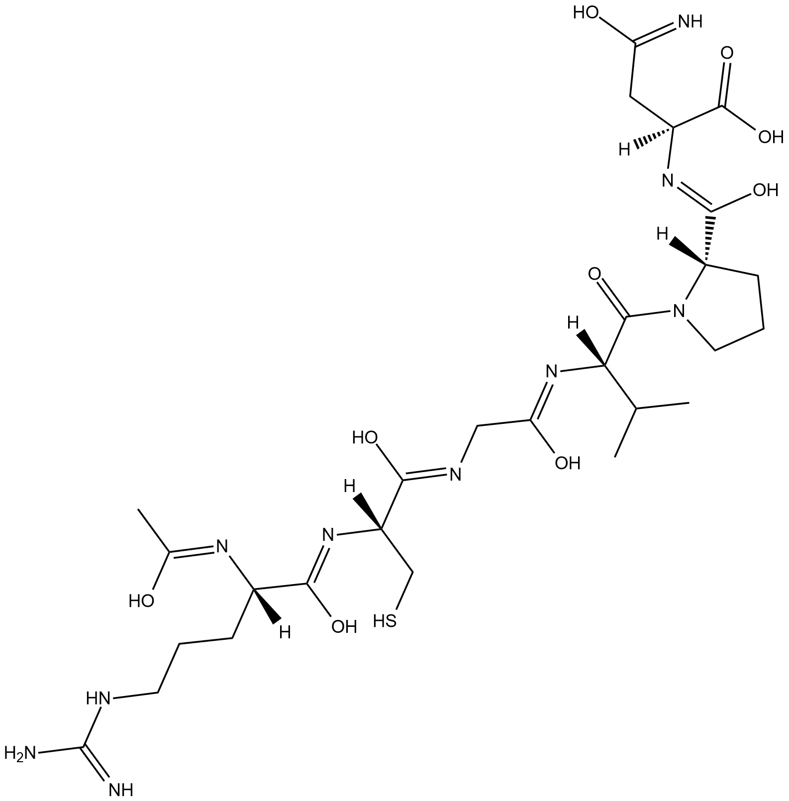 MMP-3 Inhibitor Chemische Struktur