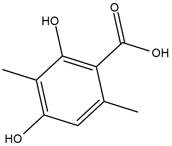 3-methyl Orsellinic Acid Chemische Struktur